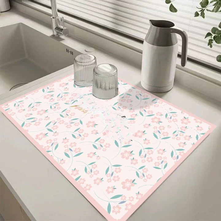 Multi-Purpose Water Absorbent Mat – Anti-Slip for Kitchen & Dining